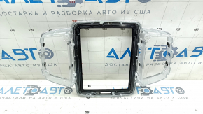 Volvo XC90 16-23 front panel trim, glossy black, scratches, dents