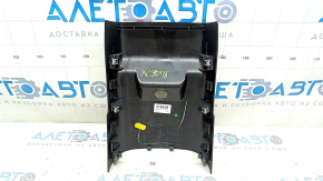 Volvo XC90 16-24 black rear lower center console trim