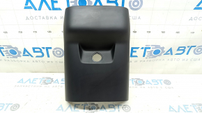 Volvo XC90 16-24 black rear lower center console trim