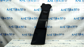 Volvo XC90 16-23 center pillar trim, upper right belt, black, dry cleanable, worn