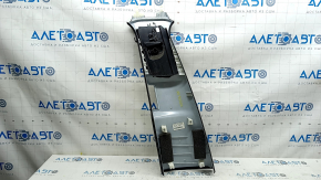 Volvo XC90 16-23 center pillar trim, upper right belt, black, dry cleanable, worn
