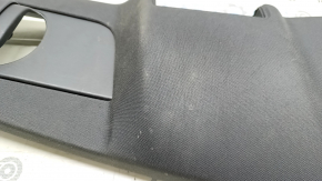 Volvo XC90 16-23 center pillar trim, upper right belt, black, dry cleanable, worn