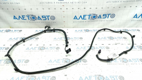 Volvo XC90 18-19 front bumper wiring without parking sensors, under fog lights