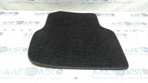Jeep Compass 17-24 rear left interior mat, black, for cleaning