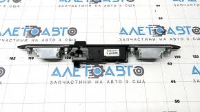 Audi Q7 4L 13-15 trunk lid number plate light assembly for camera