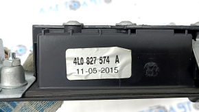 Audi Q7 4L 13-15 trunk lid number plate light assembly for camera