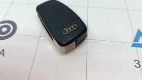 Audi Q7 4L 10-15 key, 4 buttons, pokes, peeling chrome