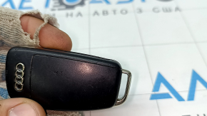 Audi Q7 4L 10-15 key, 4 buttons, pokes, peeling chrome