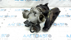 Turbocharger assembly with manifold for Audi Q5 8R 13-17 2.0T 97kW