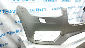 Bare front bumper for Volvo XC90 16-19 with headlight washer and no park assist, beige, scratches