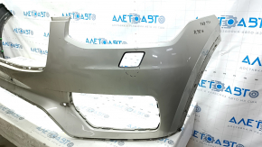 Bare front bumper for Volvo XC90 16-19 with headlight washer and no park assist, beige, scratches