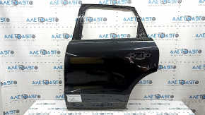 Bare rear left door Audi Q5 8R 09-17 black LY9T, dented corner