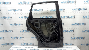 Bare rear left door Audi Q5 8R 09-17 black LY9T, dented corner