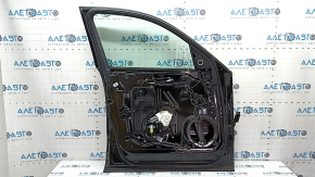 Front left door assembly for Audi Q5 8R 09-17 keyless, black LY9T, butt