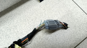 Volvo XC90 16-23 headliner for panoramic windows, for 3rd row, black, ready for dry cleaning, wiring cut, wiring oxidized