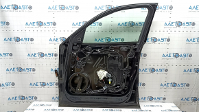 Front right door assembly for Audi Q5 8R 09-17 keyless, black LY9T, butt