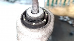 Lower front left control arm Audi Q5 8R 12-17 front, torn silent block, microcracks in the suspension bracket