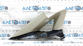 Upper left rear pillar trim for Ford Fusion mk5 17-19, gray with black trim, scratches