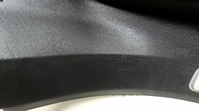 Rear right inner door sill plate for Volvo XC90 16-18 with backlight, black, scratches, cracks