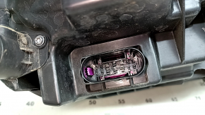 Volvo XC90 16-18 LED front left headlight assembly, broken mount
