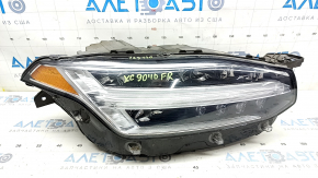 Volvo XC90 16-18 LED Right Front Headlight, Spider Web