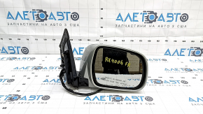 Right side mirror assembly for Lexus RX330 RX350 RX400h 04-09, 11 pins, heated, silver