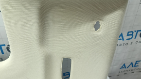 Beige headlining for an Audi Q5 8R 09-17, for panoramic windows, needs cleaning, the fastener is torn