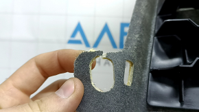 Beige headlining for an Audi Q5 8R 09-17, for panoramic windows, needs cleaning, the fastener is torn