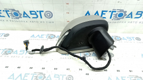 Right side mirror assembly for Volvo XC90 16-22, 15 pins, turn signal, heated, auto-dimming, BSM, beige