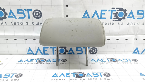 Rear left headrest, 2nd row, Lexus RX300 RX330 RX350 RX400h 04-09, leather, gray, dry-cleanable