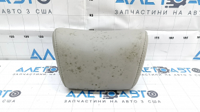 Rear left headrest, 2nd row, Lexus RX300 RX330 RX350 RX400h 04-09, leather, gray, dry-cleanable