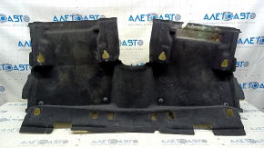 Volvo XC90 16-22 front 2nd row seat floor covering, black, for cleaning