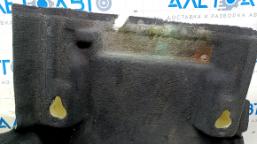 Volvo XC90 16-22 front 2nd row seat floor covering, black, for cleaning