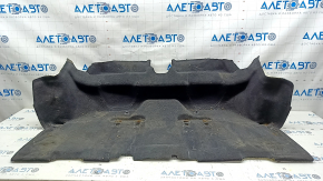 Volvo XC90 16-22 3rd row seat floor covering, black, for cleaning