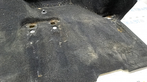 Volvo XC90 16-22 3rd row seat floor covering, black, for cleaning