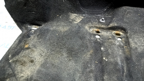 Volvo XC90 16-22 3rd row seat floor covering, black, for cleaning