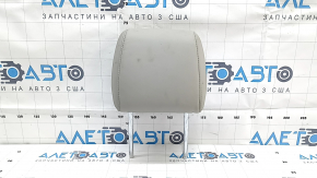 Passenger seat headrest for Lexus RX300 RX330 RX350 RX400h 04-09, leather, gray, dry-cleanable
