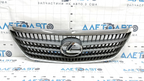 Lexus RX400h 06-08 radiator grille with emblem, sand, broken mount