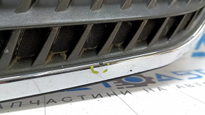 Lexus RX400h 06-08 radiator grille with emblem, sand, broken mount