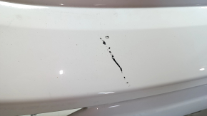 The rear bumper is bare, the upper part of the Chevrolet Bolt 17-21 has scratches and broken fasteners.