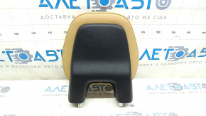 Volvo XC90 16-25 passenger seat headrest, beige leather