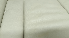 Rear seats, 2nd row, left, Audi Q5 8R 09-17, beige leather, with a brown belt, scratches, dents, needs cleaning