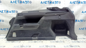 Right arch trim for Volvo XC90 16-22 for 3rd row, with cup holder, black, scratches, needs cleaning