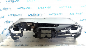 Chevrolet Bolt 17-21 front dashboard with airbag, dark gray, scuffs, scratches