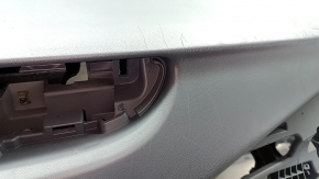 Chevrolet Bolt 17-21 front dashboard with airbag, dark gray, scuffs, scratches