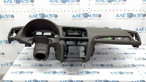 Audi Q5 8R 09-17 brown Bang and Olufsen dashboard with airbag, rusty squib
