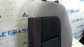 Driver's seat Chevrolet Bolt 17 - dark gray light gray, red stitching, mechanical, heated, for cleaning