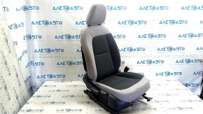 Chevrolet Bolt 17 passenger seat - dark gray, light gray, red stitching, mechanical, heated, cleanable