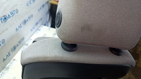 Chevrolet Bolt 17 passenger seat - dark gray, light gray, red stitching, mechanical, heated, cleanable