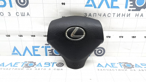 Lexus RX300 RX330 RX350 RX400h 04-09 black steering wheel airbag, chrome trim removed on the emblem